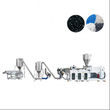 Wareegga Wareegga ee PVC Barbar-mareenka Twin-Screw Pelletizing Line Extrusion