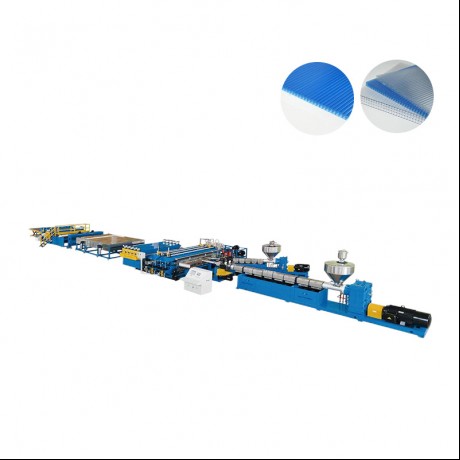 PC PP PE Caaga Hollow Cross Section Extrusion Line